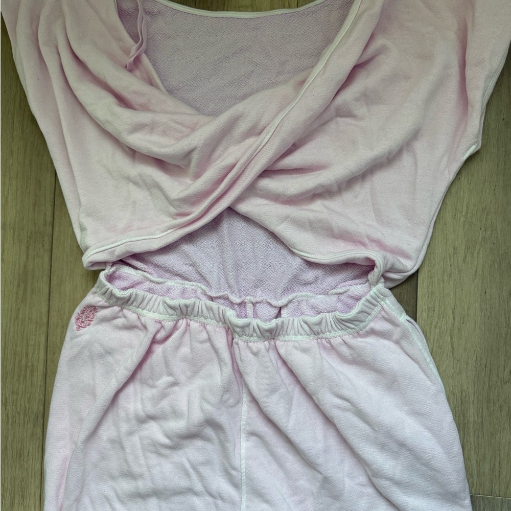 Elegant Pink Wide Leg Jumpsuit